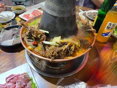 -老蜀铜火锅·酸菜脊骨·麻辣羊蝎子(热闹路店)