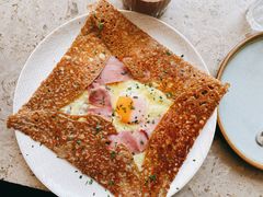 巴黎火腿鸡蛋芝士蘑菇可丽饼-RAC BAR(安福路店)