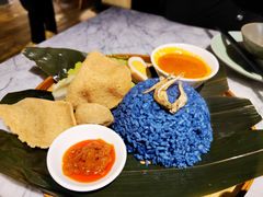 娘惹蓝花糯米糕配咖椰-LUNA娘惹餐厅·星厨主理(甬城旗舰店)