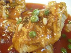 松鼠鱼细节-老正兴菜馆(福州路店)