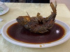 罾蹦鲤鱼-奥华餐厅·老张记(台基厂店)