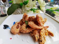 咸蛋黄焗虾-鑫悦楼煎蟹·16年海鲜大排档