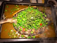 -探鱼·鲜青椒爽麻烤鱼(广州花都来又来店)