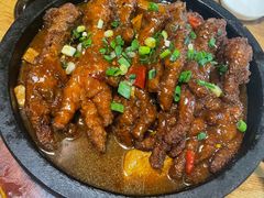 石锅虎皮凤爪-品大三·南京菜(大行宫店)