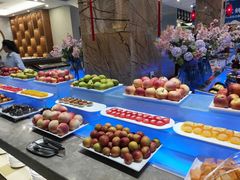 自助取餐区-皇家园林酒店