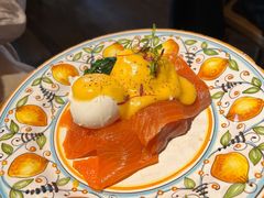 三文鱼水波蛋-Alimentari Grande(东湖路店)