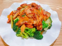 素叉烧扒西兰花-佛有缘素食馆·荔湾老字号(陈家祠首店)