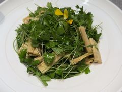 香芹苗拌腐竹-北平食府·北京烤鸭(北京西站六里桥店)