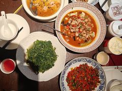 清炒西兰花-千百味红餐厅·江西菜(绿地双子塔店)