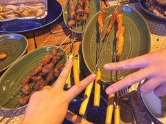 鸡肉沙爹串-山港凯悦酒店·BEBA海滩烧烤餐厅酒吧