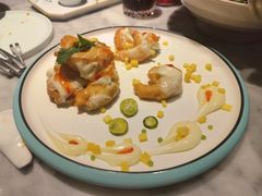 芒果青芥大虾球-辛香汇·现炒川菜(淮海路百盛店)