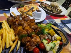 法喜达鸡腿排拼盘-遇见西木美式餐厅(体育路店)