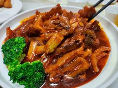 大葱烧海参-松针蔡记蒸饺(花园路店)