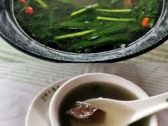 鸭红扁菜汤-甘家界柠檬鸭店(高峰林场店)