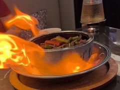 火焰黄牛肉-海派悦庭·海胆烧麦·新融合菜(凯德广场店)