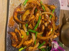 麻辣鱿鱼-冰川延边料理·炭烤串(原小木屋店)