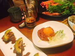 生拌黑毛牛肉-牛玄庵日式寿喜烧·料理店(新源里店)