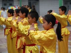 学员抱拳礼赛-武术世家-武术世家少儿培训中心(首都体育学院店)