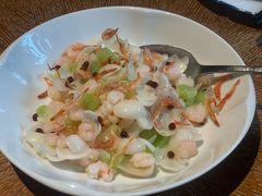 九年百合炒虾仁-宁波柏悦酒店·钱湖渔港