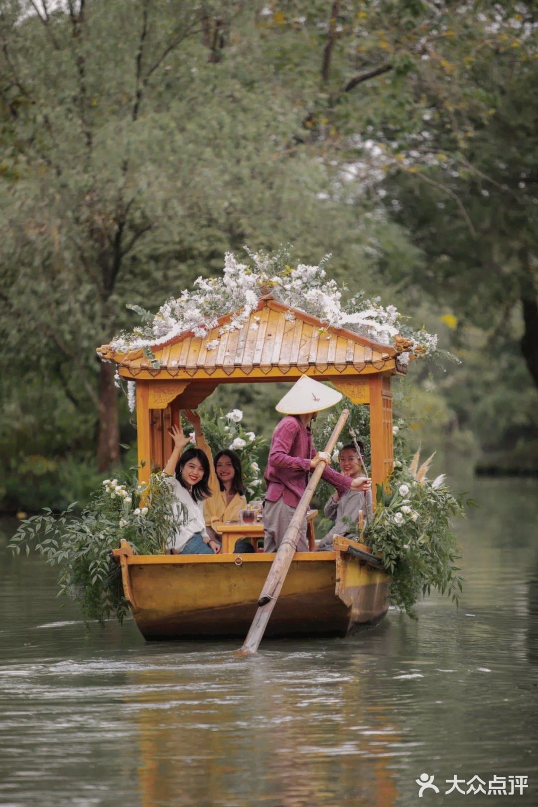 杭城秋日小众仙境/乘船畅游湿地江南古村落