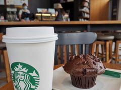 大蘑菇头香浓巧克力麦芬-星巴克(西安曲江银泰店)