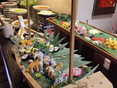 自助取餐区-君来湖滨饭店·玫瑰园