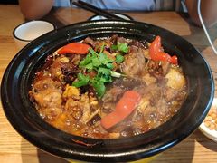 野菌干锅鸡-陶德砂锅(蜀汉路店)