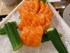 三文鱼刺身寿司拼盘-科尔海悦酒店樱之河日本料理(清河东路店)