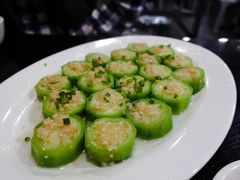 蒜蓉蒸胜瓜-一哥美食(总店)