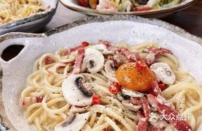 Spicy Cream Mushroom Pasta