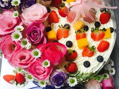 缤纷如你鲜花鲜果裸蛋糕-艾加柒克蛋糕茶歇甜品台(春熙路店)