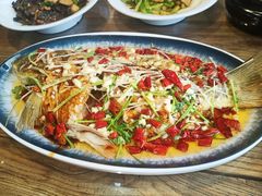 崂山水库鱼-崂山水果园农家宴(泉水鸡店)