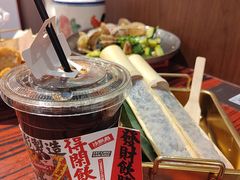 王榨山楂酸梅汁-沙胆彪炭炉牛杂煲(上海日月光广场店)