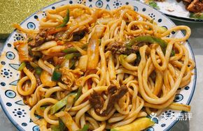 Xinjiang Lamb Fried Noodles