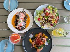 阿拉斯加蟹肉配海胆酱墨鱼汁意面-CHILLAX轻乐时(侨建·Hi City店)