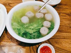 生菜牛肉丸汤-潮中人·潮州菜(益乐路店)
