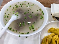 牛肉汤-草桥清真牛肉锅贴扁食店