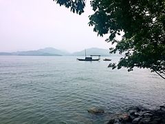 湖面-天目湖山水园