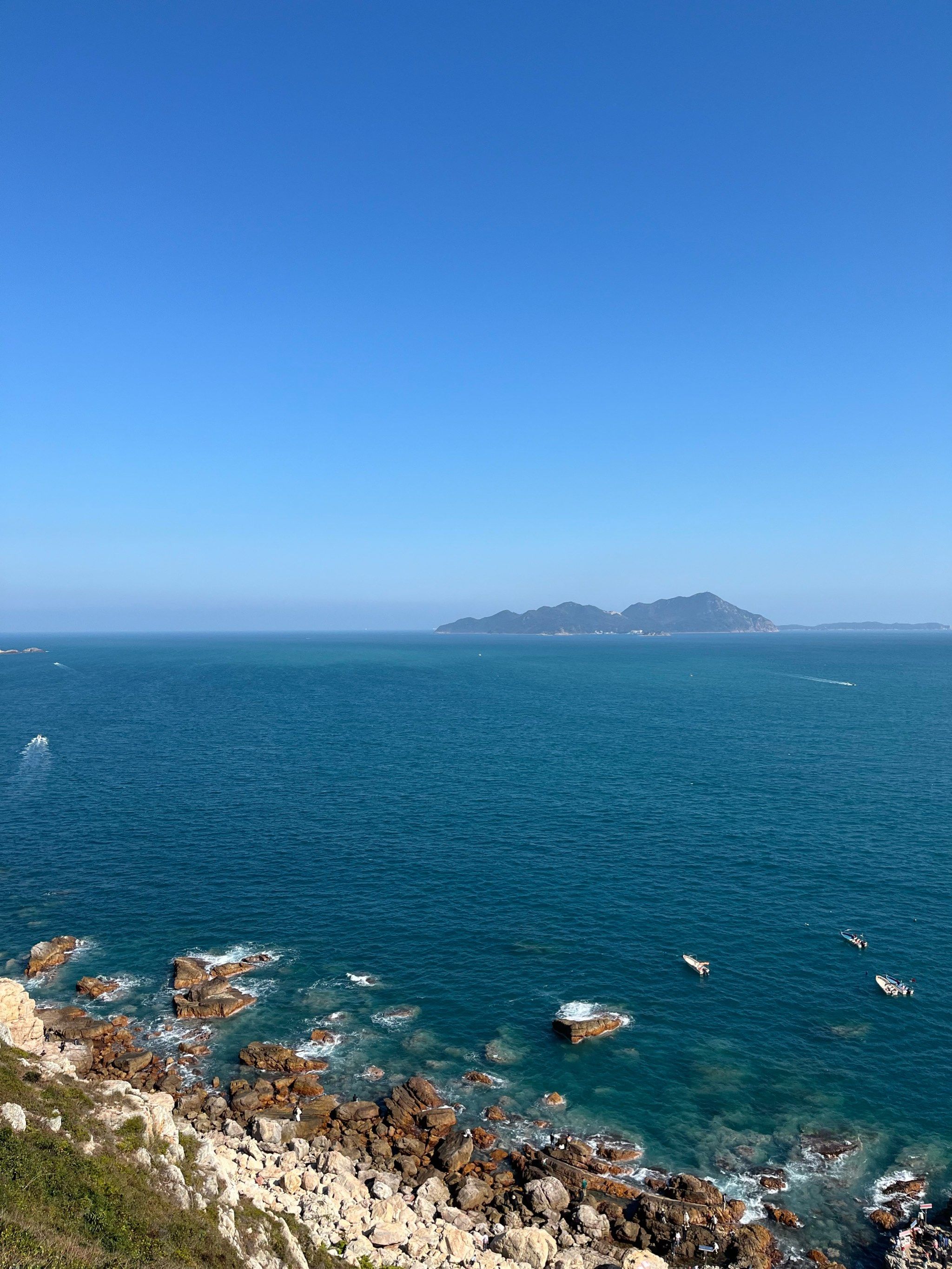 深圳天文台的无敌海景