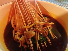 -拈签一笑黄牛肉辣卤串串