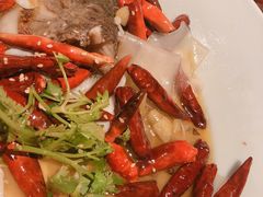 花间青椒鱼-丝路金桃·新疆菜(徐汇店)