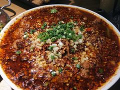 水煮肉片-胡马八破·川菜小馆(高新万达店)