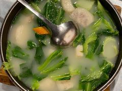 番薯煲淋芥菜叶-六婶西关小厨(光塔路店)