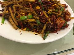 干煸茶树菇-红高粱大酒店(宁山东路店)