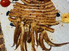 现烤整只大鱿鱼-小川洋风料理(街道口店)