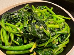 蒜蓉炒菠菜-万岁寿司(万国店)