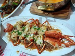 蒜蓉粉丝开边蒸小青龙-不仔客海鲜·烧烤·270度海景餐厅(大东海店)