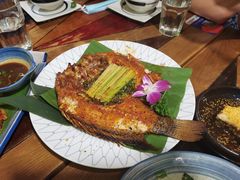香茅草烤罗非鱼-紫滇源云南生态菜(丹凤街店)