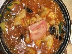 -囍筷乐喜辣屋小鸡小鱼石锅煲(万达店)