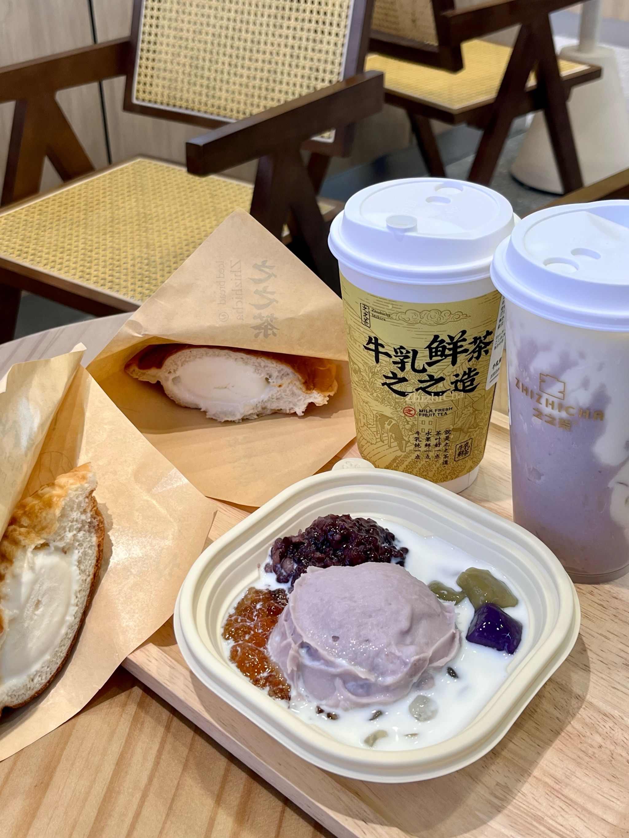 阳江新开的!冰面包和鲜乳茶绝了!